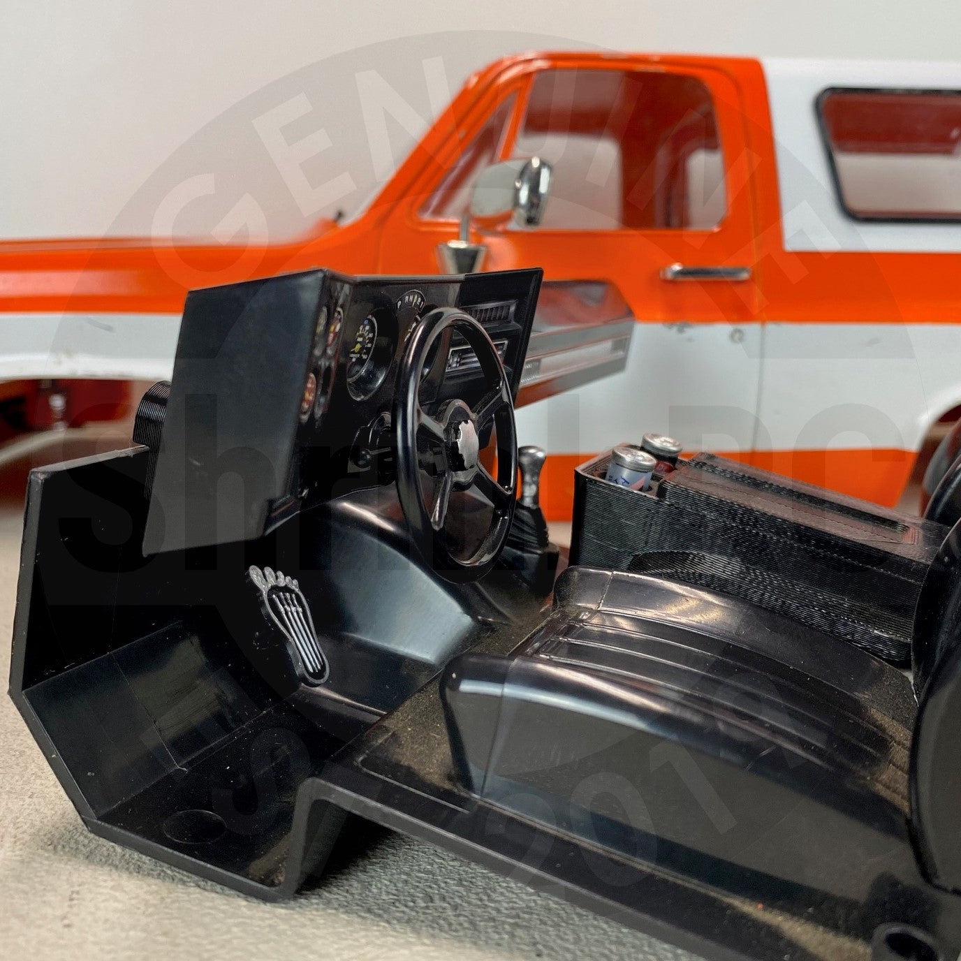Dash lift for RC4WD Blazer & Chevy Truck Conversion