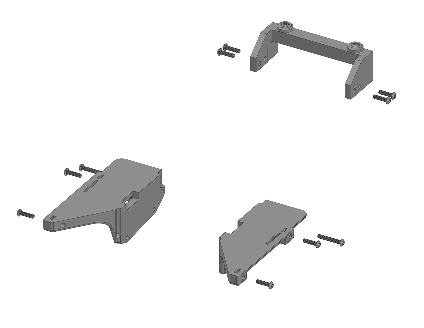 ShrinkRC Body Mounts for RC4WD 1985 Toyota 4Runner