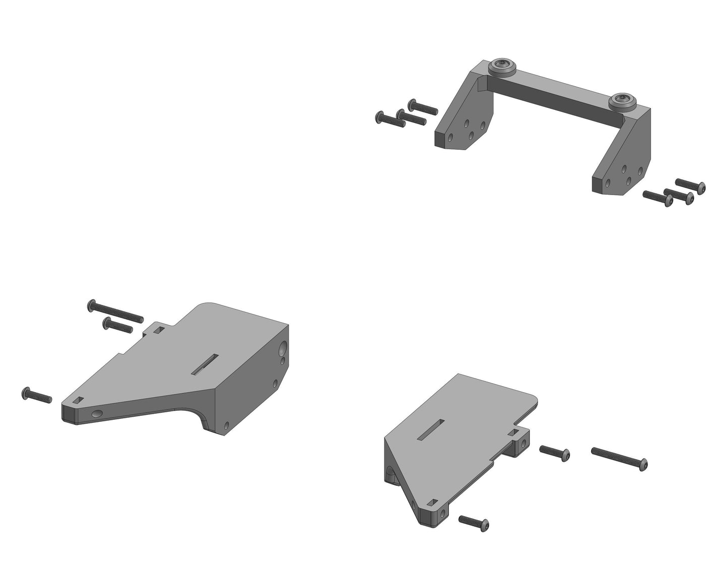 ShrinkRC Body Mounts for RC4WD Chevrolet Blazer