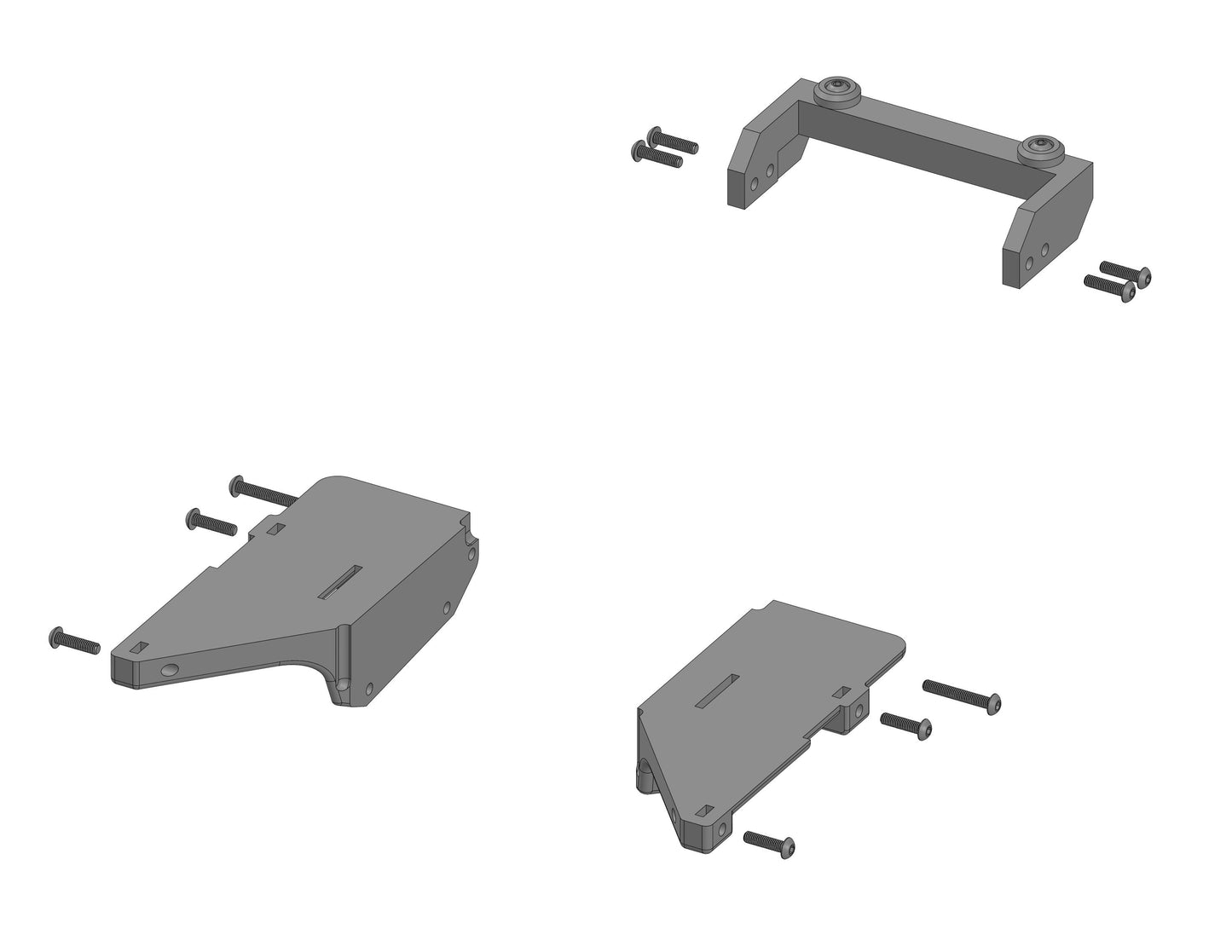ShrinkRC Body Mounts for RC4WD Chevrolet Blazer