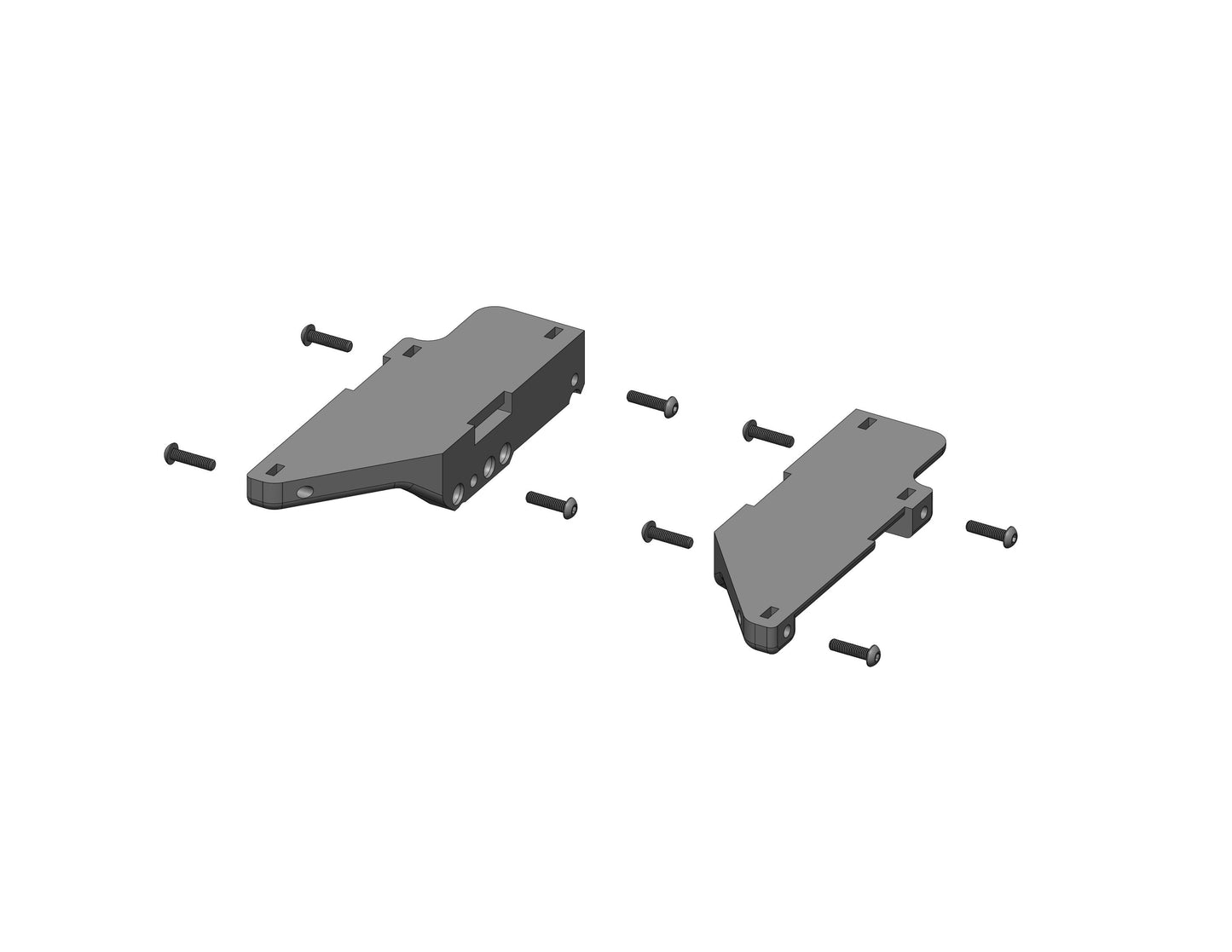 ShrinkRC Body Mounts for RC4WD 1982 Toyota Pickup