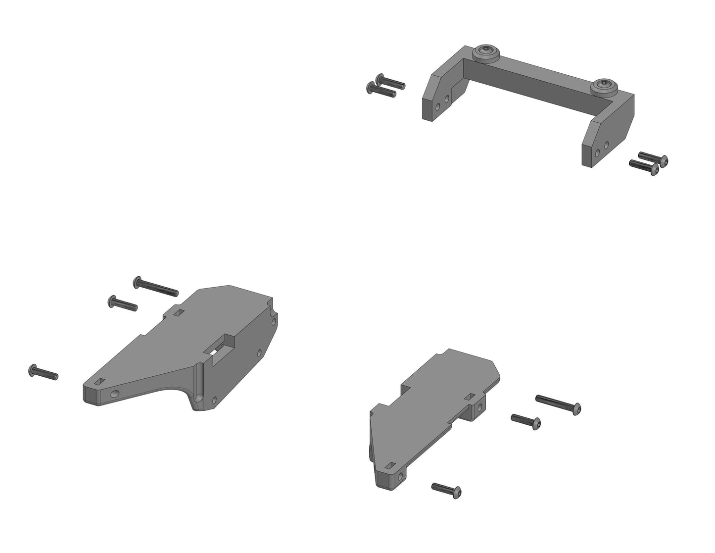 ShrinkRC Body Mounts for RC4WD 1982 Toyota Pickup