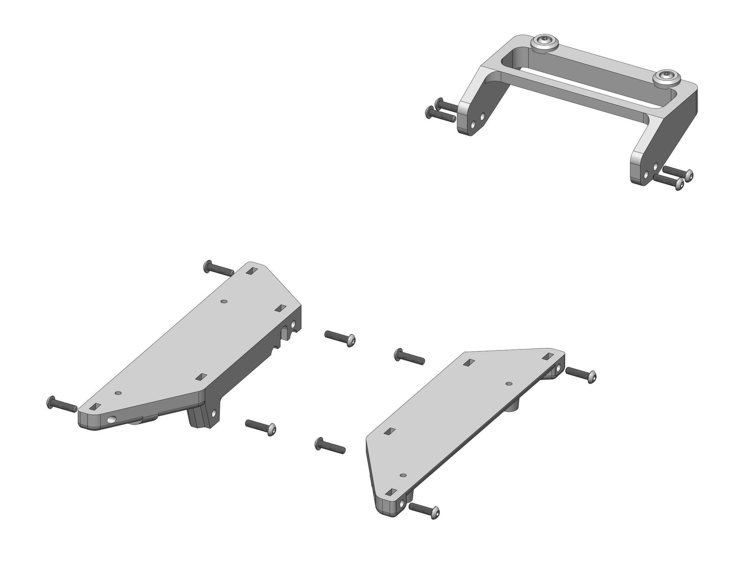ShrinkRC Body Mounts for RC4WD Chevrolet K10 Scottsdale
