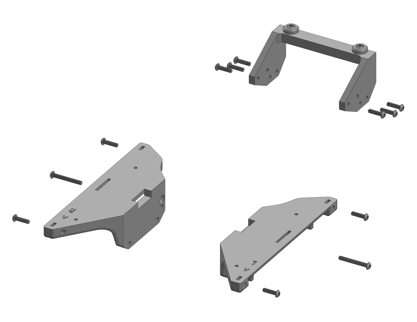 ShrinkRC Body Mounts for RC4WD 1987 Toyota XtraCab