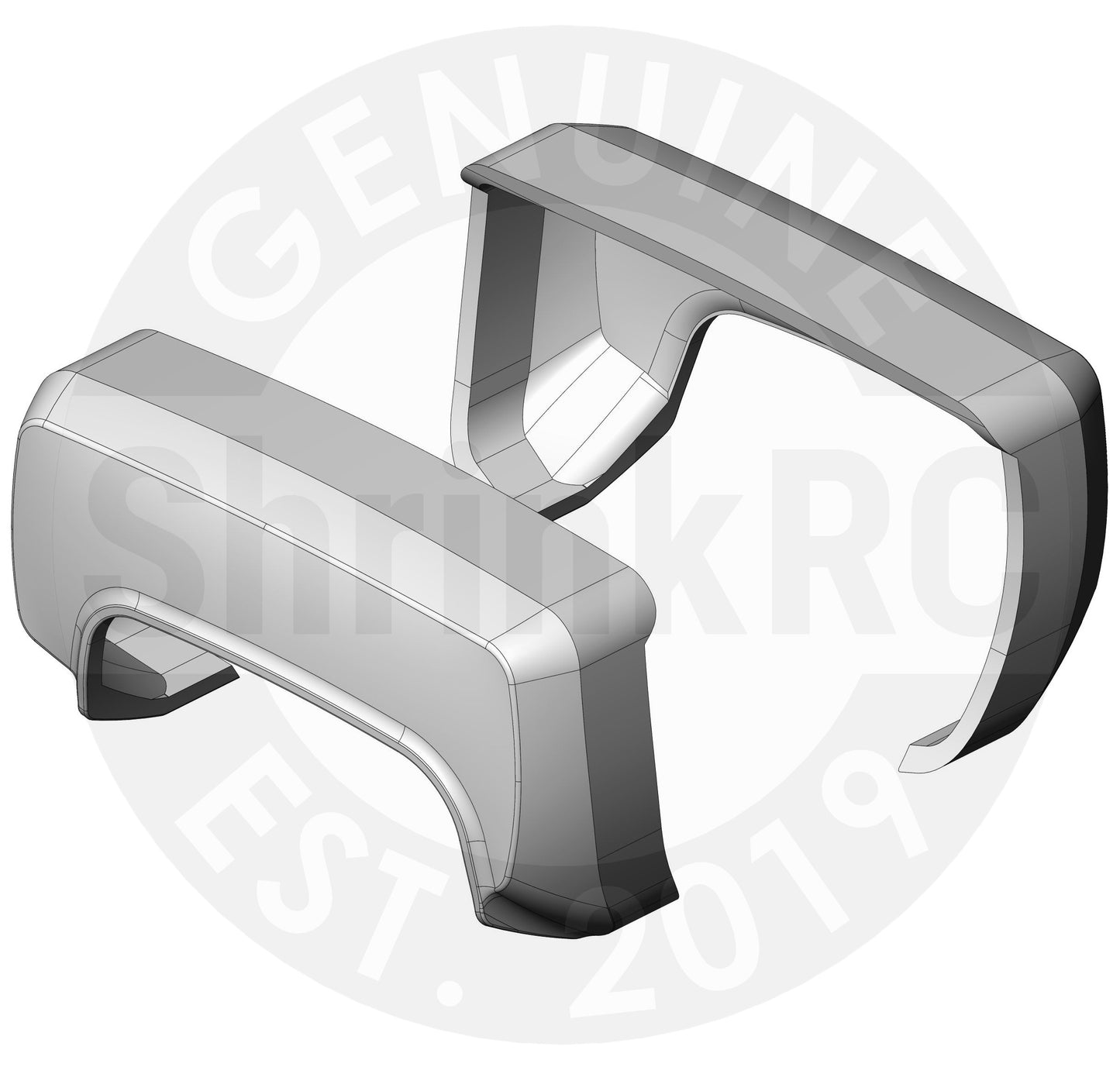 Dually Fenders for RC4WD K10 Scottsdale & Chevy Truck Conversion - 3D File