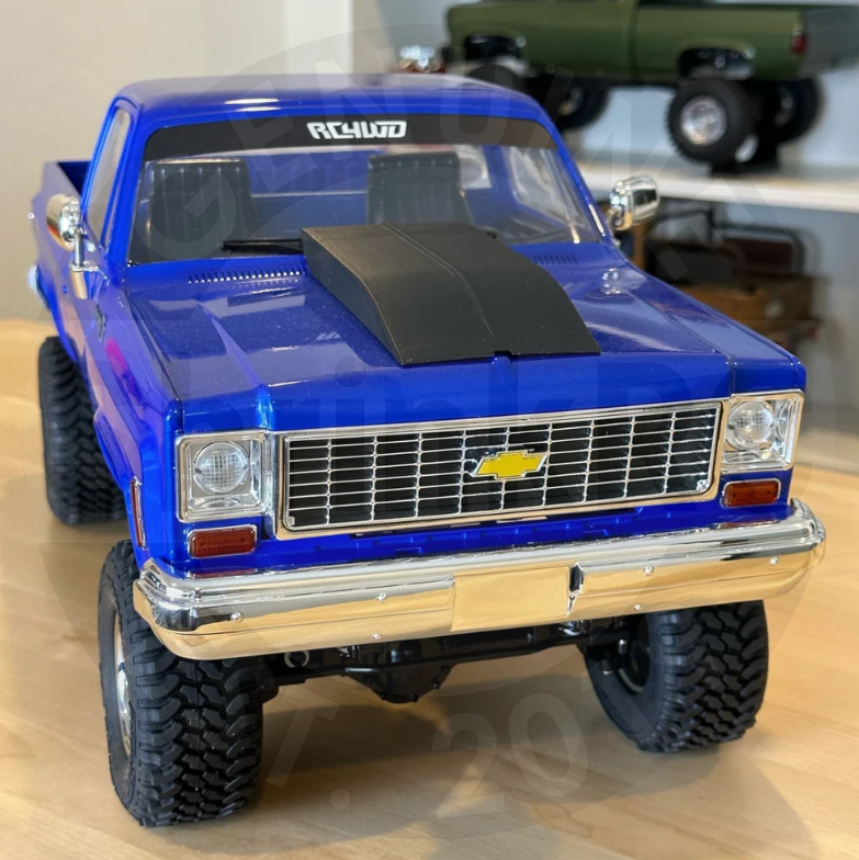 Hood Cowls for RC4WD Chevrolet Blazer & K10 Scottsdale - 3D File