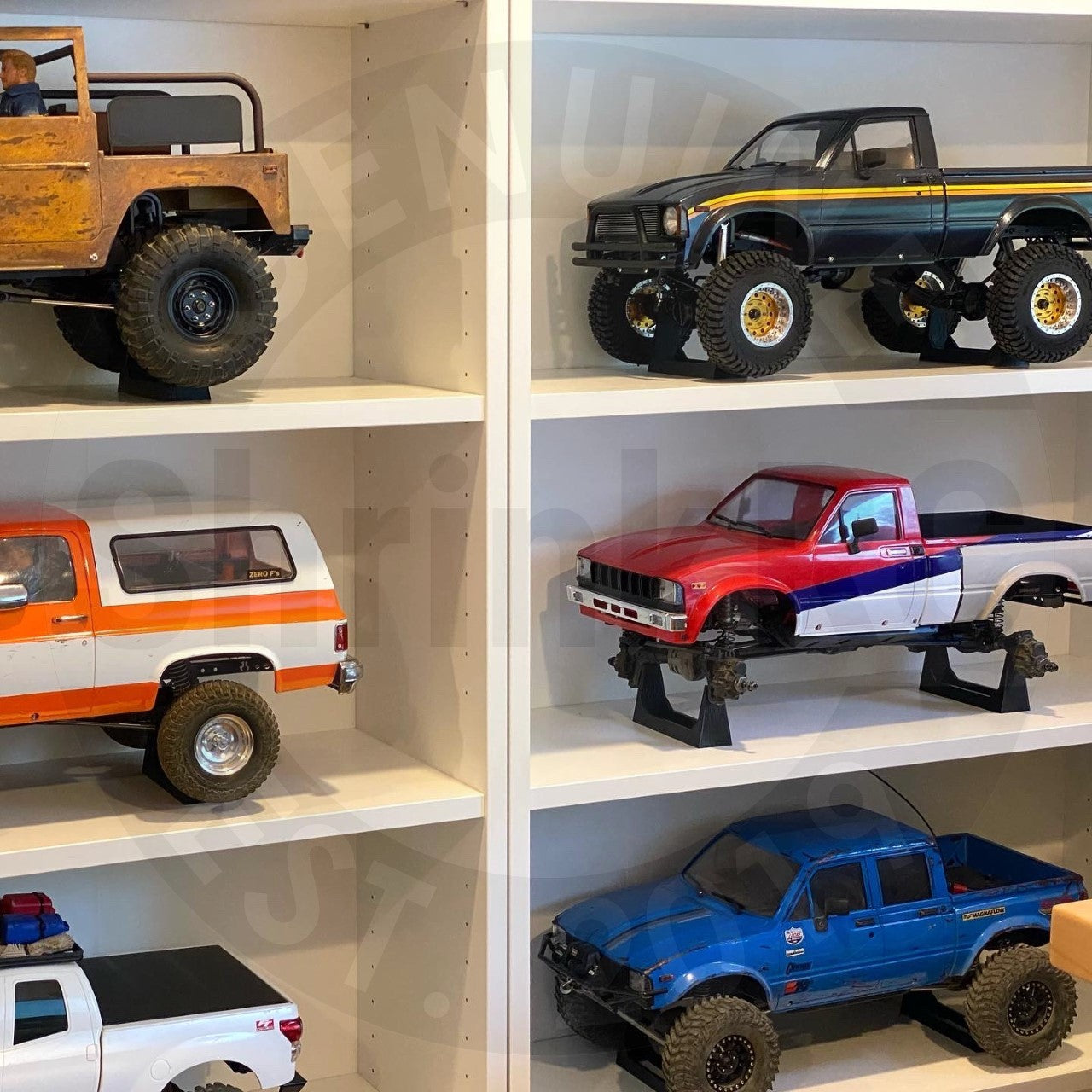 1/10 Scale RC Truck Display Stands - 3D File