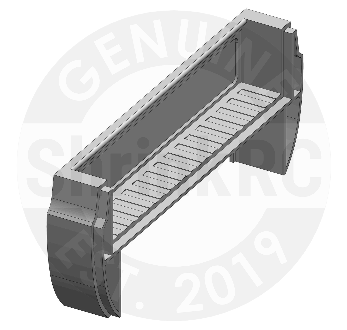 Bed Extension for RC4WD Blazer to Truck Conversion - 3D File