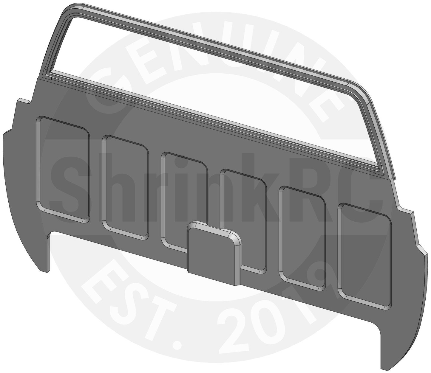Cab Back for RC4WD Blazer to Truck Conversion - 3D File
