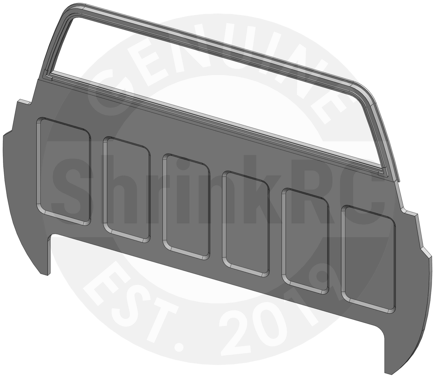 Cab Back for RC4WD Blazer to Truck Conversion - 3D File