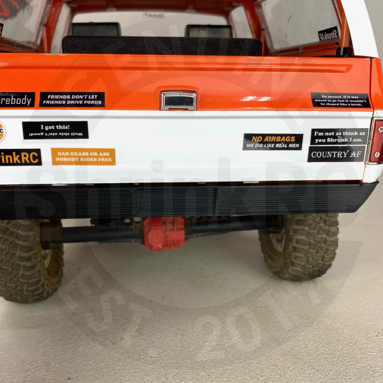 Roll Pan for RC4WD Chevrolet Blazer and K10 Scottsdale - 3D File