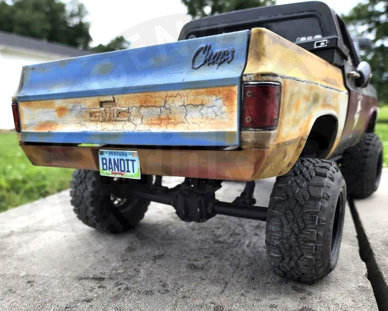Roll Pan for RC4WD Chevrolet Blazer and K10 Scottsdale - 3D File
