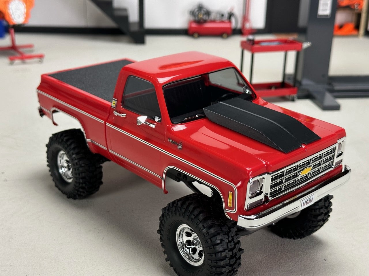 ShrinkRC Bed Tonneau Cover for Traxxas TRX-4M® Chevrolet K10 High Trail