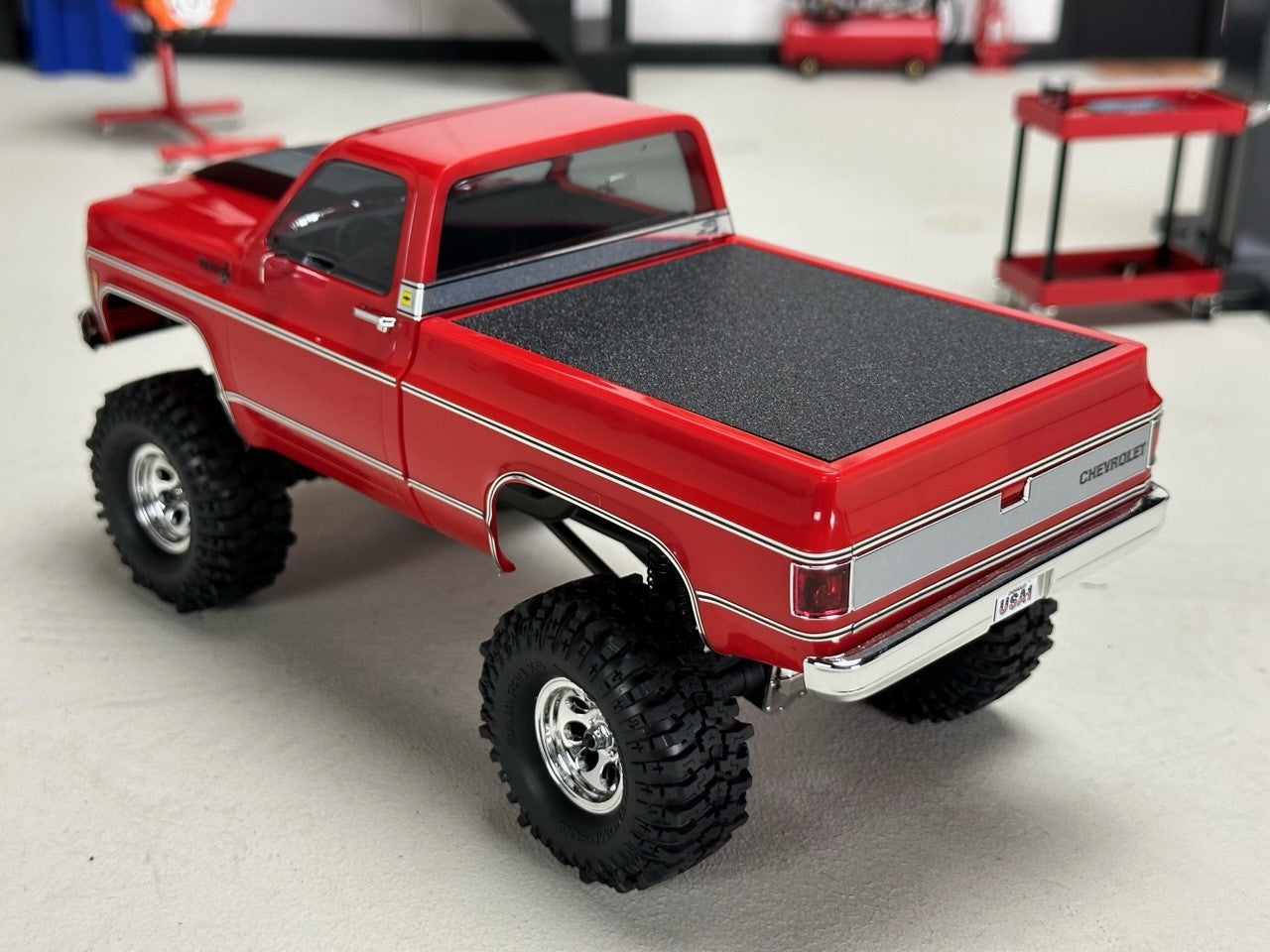 ShrinkRC Bed Tonneau Cover for Traxxas TRX-4M® Chevrolet K10 High Trail