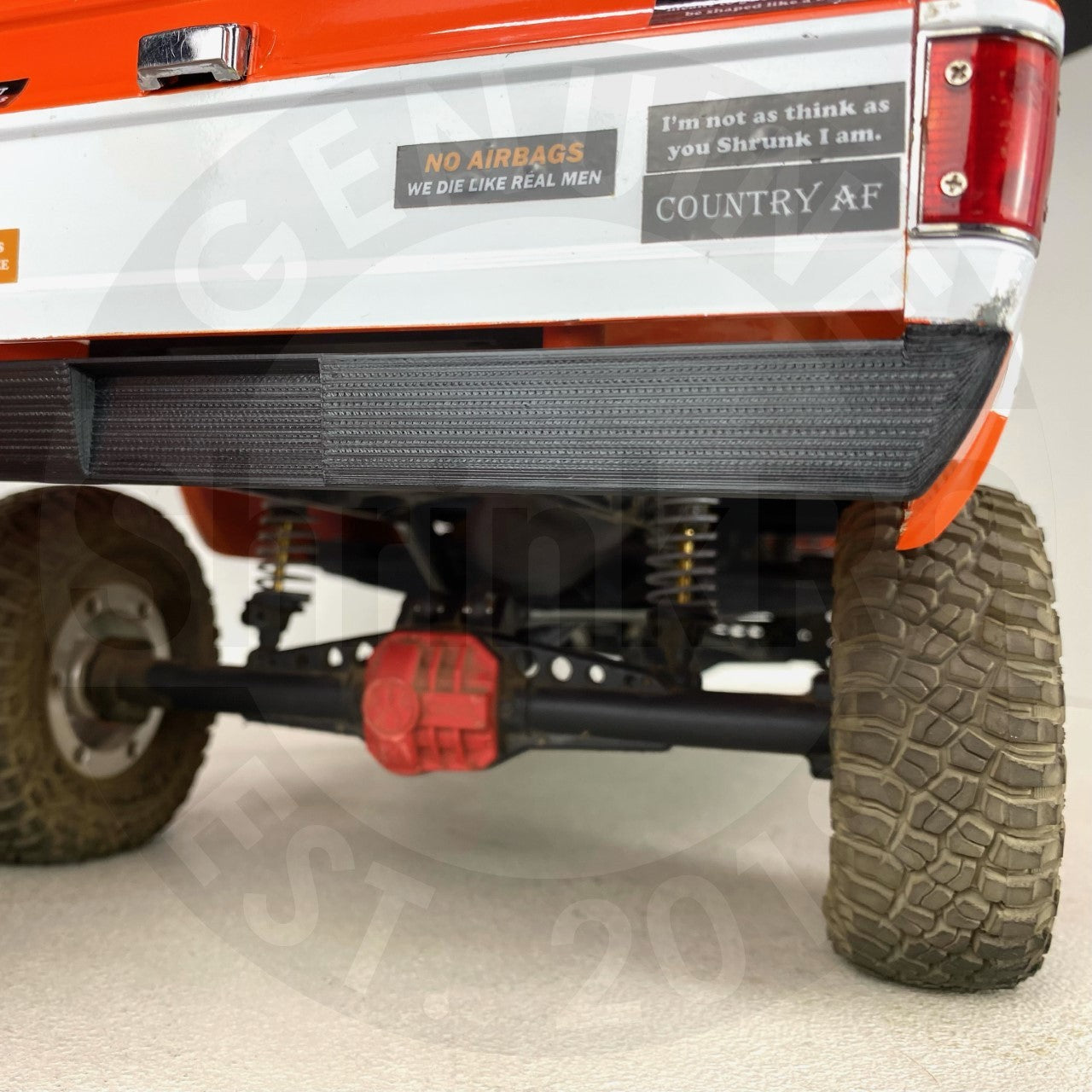Roll Pan for RC4WD Chevrolet Blazer and K10 Scottsdale - 3D File
