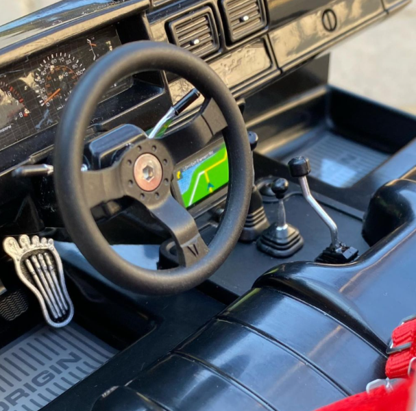 RC4WD Toyota XtraCab with a bigfoot surfer pedal