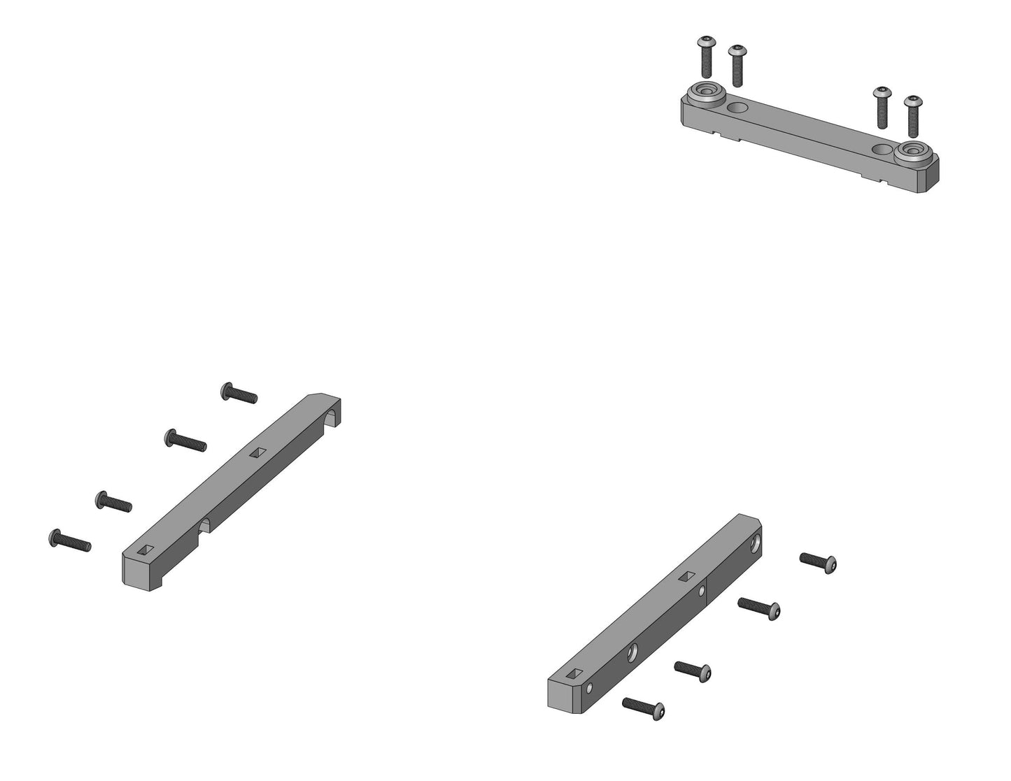 ShrinkRC Body Mounts for RC4WD 1985 Toyota 4Runner