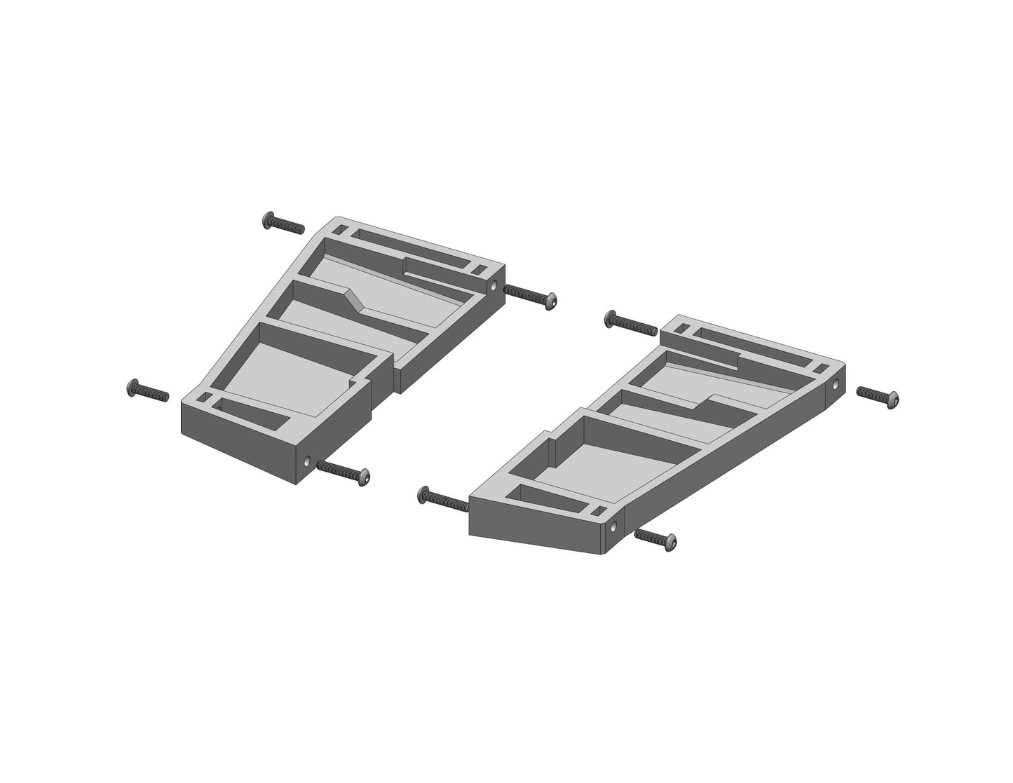ShrinkRC Body Mounts for RC4WD Cruiser Body Set