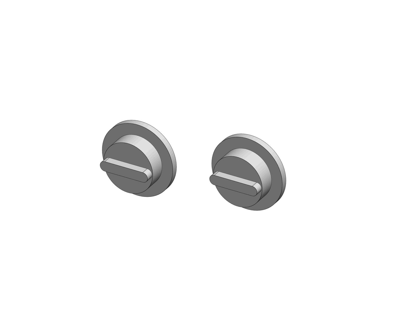 Gas Caps for RC4WD Blazer to Truck Conversion