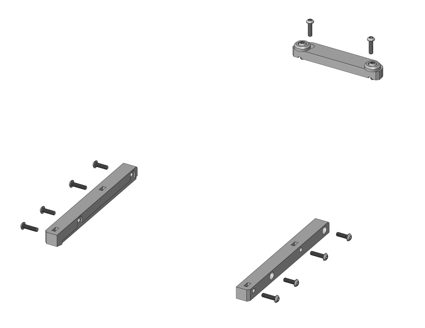 ShrinkRC Body Mounts for RC4WD Chevrolet Blazer