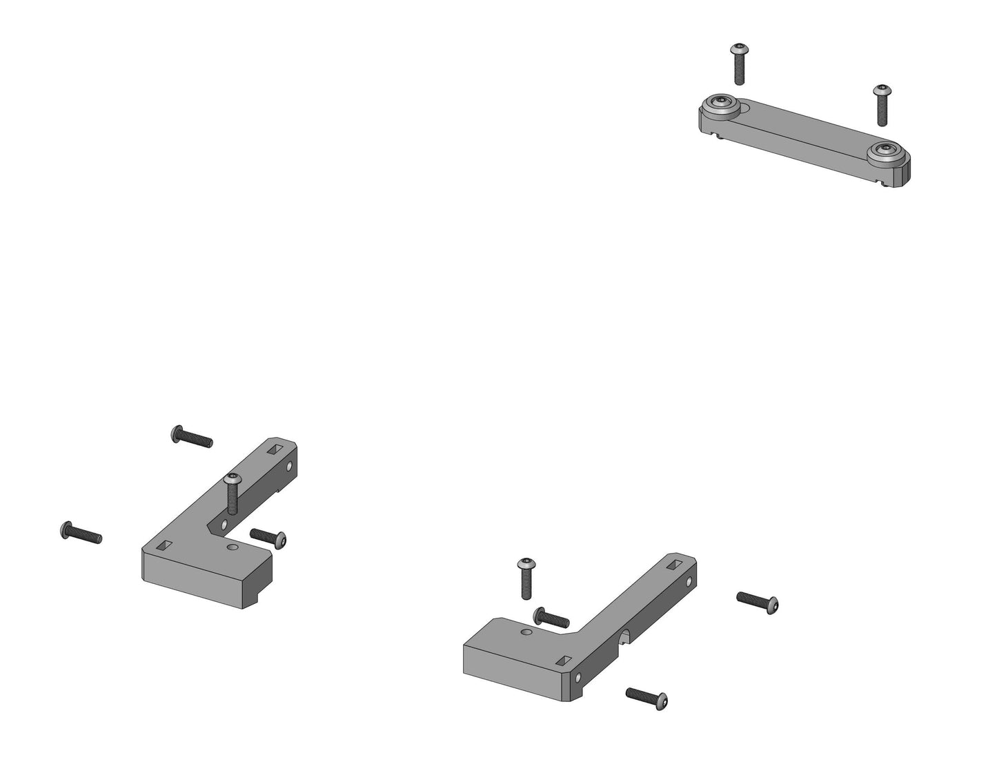 ShrinkRC Body Mounts for RC4WD 1982 Toyota Pickup