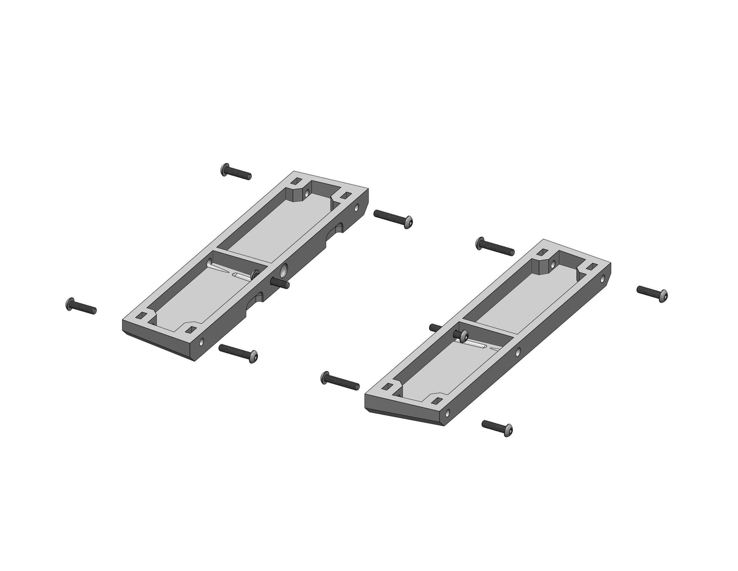 ShrinkRC Body Mounts for RC4WD 1987 Toyota XtraCab