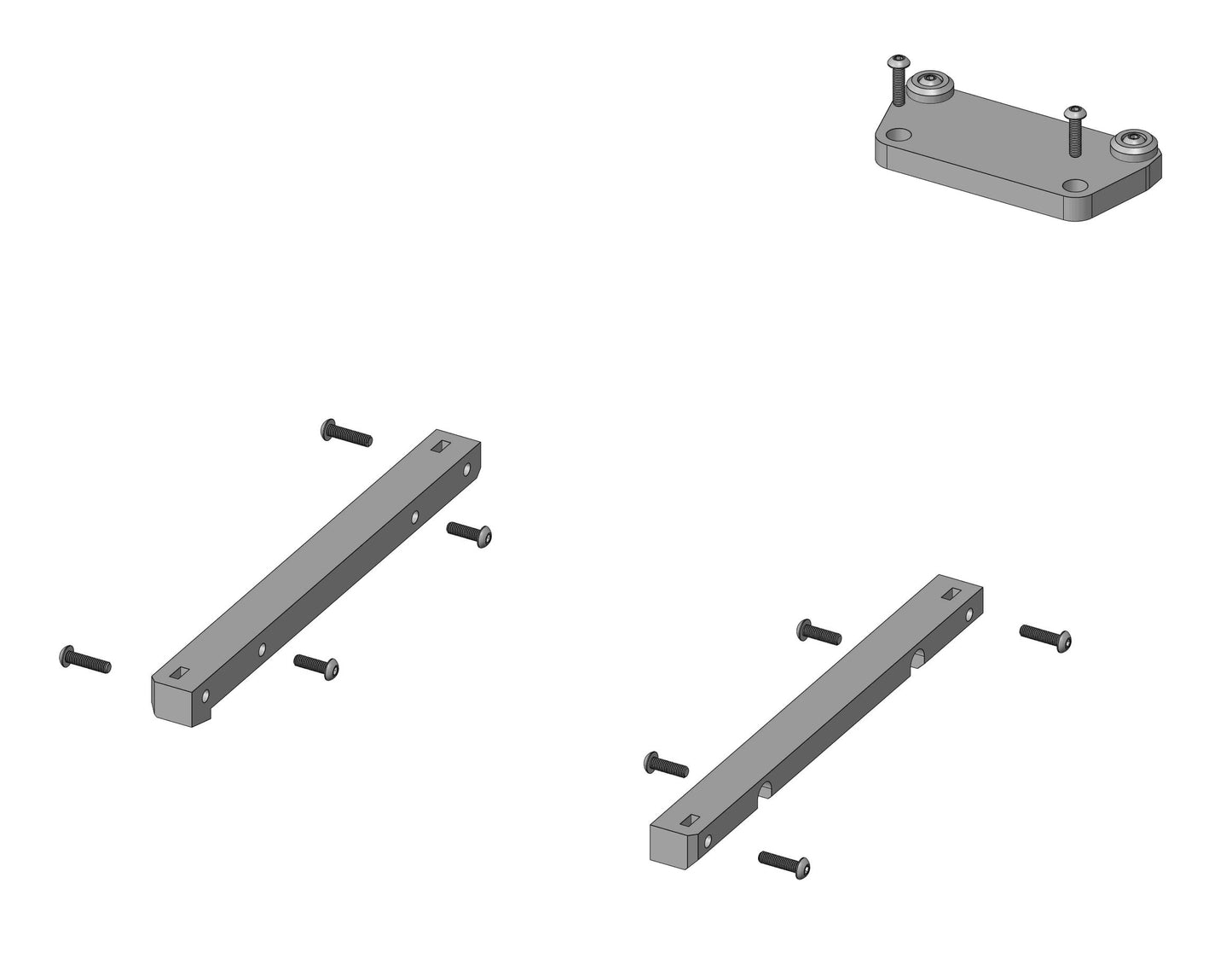 ShrinkRC Body Mounts for RC4WD 1987 Toyota XtraCab