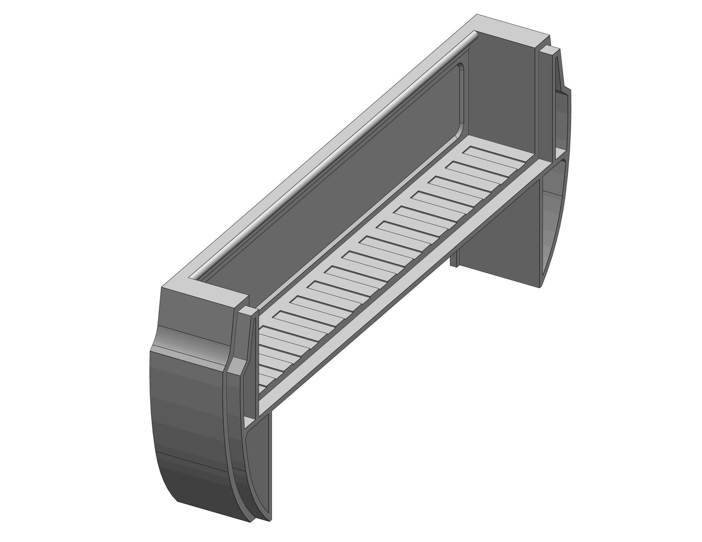 3D image of RC4WD Blazer K10 bed extension