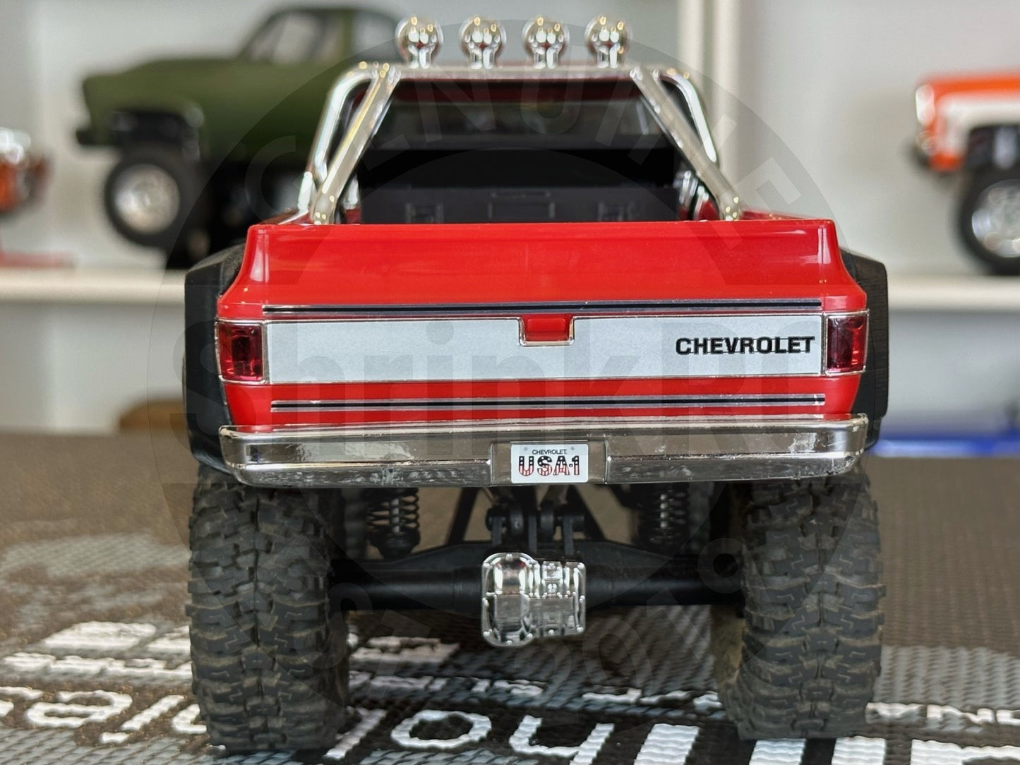 ShrinkRC Dually Fenders for Traxxas TRX-4M® K10 High Trail 1/18 *3D File Only Not a Printed Part*