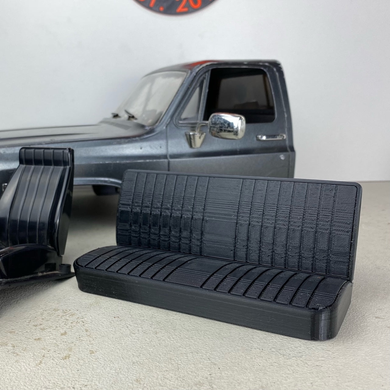 Front Bench Seat for RC4WD K10 Scottsdale & Chevy Truck Conversion